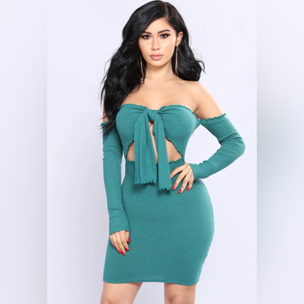 FASHION NOVA MINI DRESS OR SWIM COVER UP